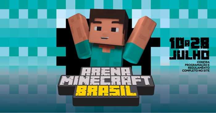 Arena Minecraft Brasil chega a são paulo com evento gratuito para os fãs